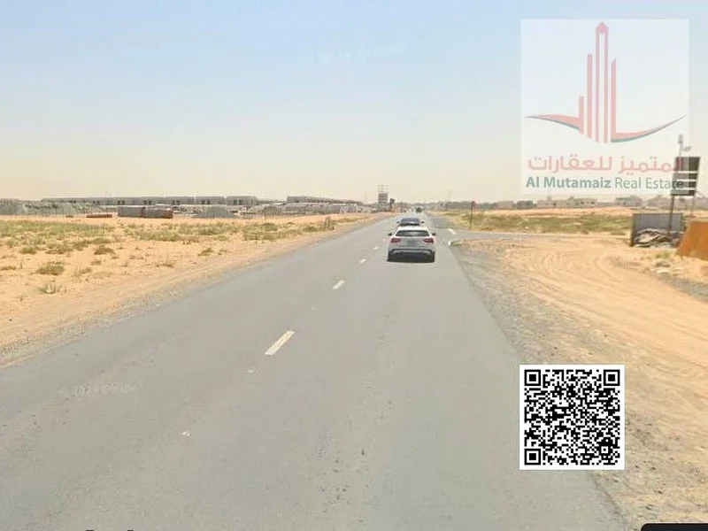 An opportunity for investors for sale directly from the owner, two plots of land in Al Jurf Industrial 3, front street and back street, area 16,490 fe63200641063297111