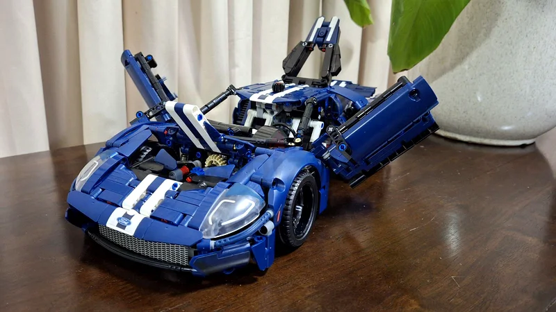 LEGO 2022 Ford GT Race Car Complete Build (Compatible)63205893477505112
