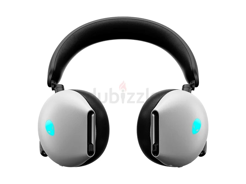 سماعة رأس لاسلكية ثلاثية الوضع من Alienware، من نوع فوق الأذن، باللون الأبيض632037130748171124