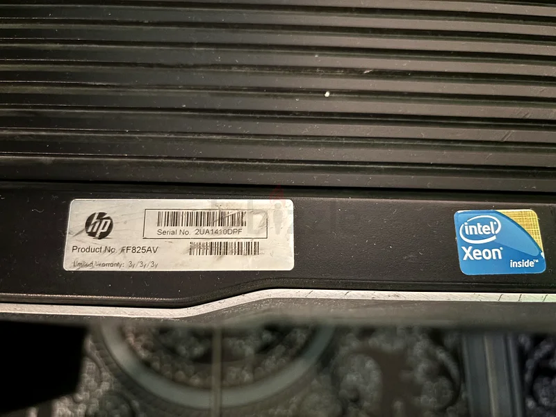 HP Z800 Workstation Dual Xeon 64GB Ram 2TB63197645859969111