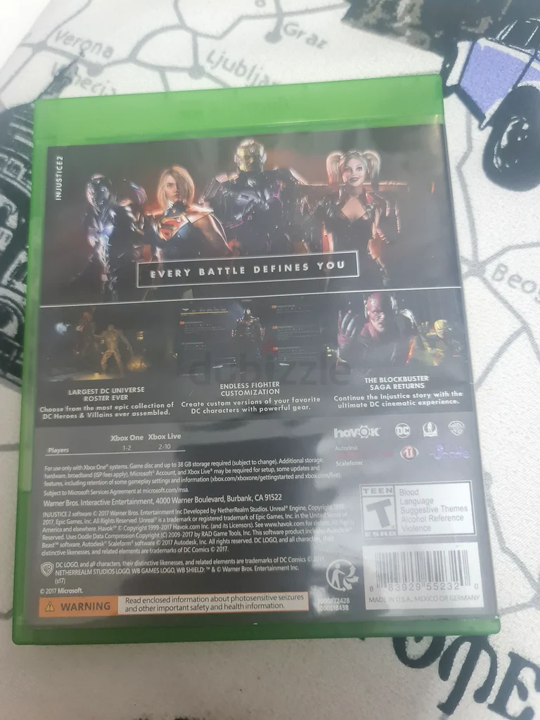 Injustice 2 for Xbox One63205366747139111