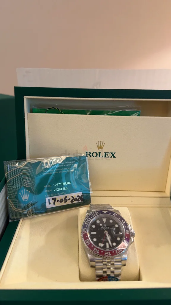 Rolex Pepsi GMT / روليكس بيبسي ( كلين )63202199305345111