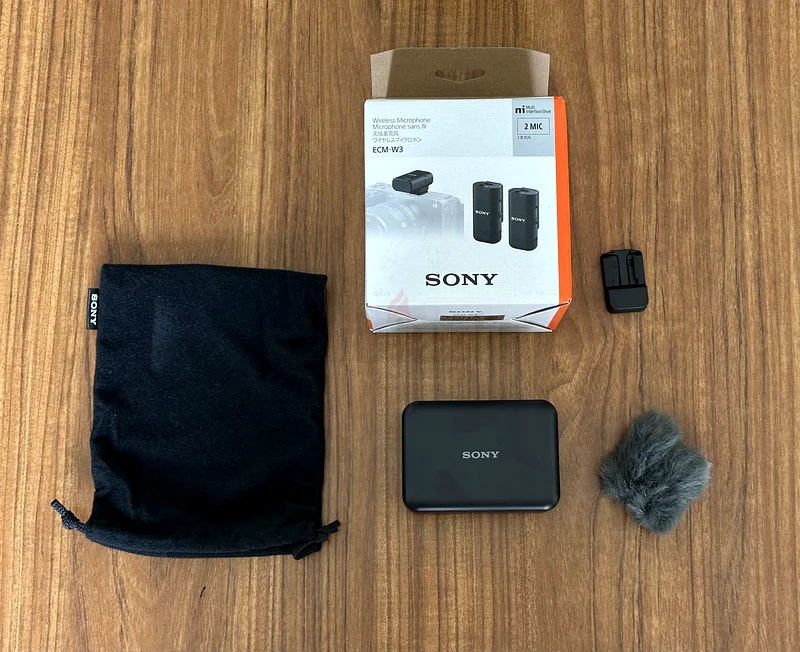 New Sony ECM-W3 mics63203187989761112