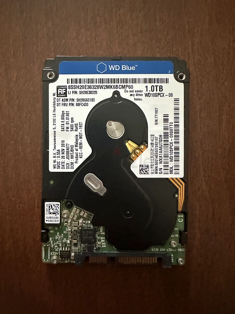 WD 2.5” Laptop Hard Drive (WD10SPCX) – Fully Functional63196637297025111