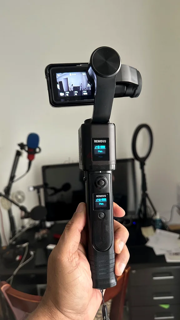 Gopro Hero-5 + Removu, 3-Axis Gimbal63203188981123111