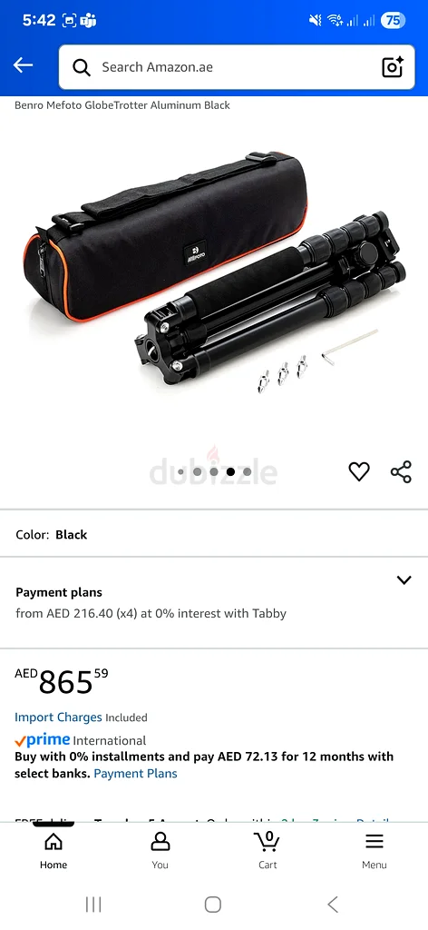 Sturdy Benro MeFoto GlobeTrotter Aluminum Tripod - Perfect for All Your Photography Needs!63202683544067111