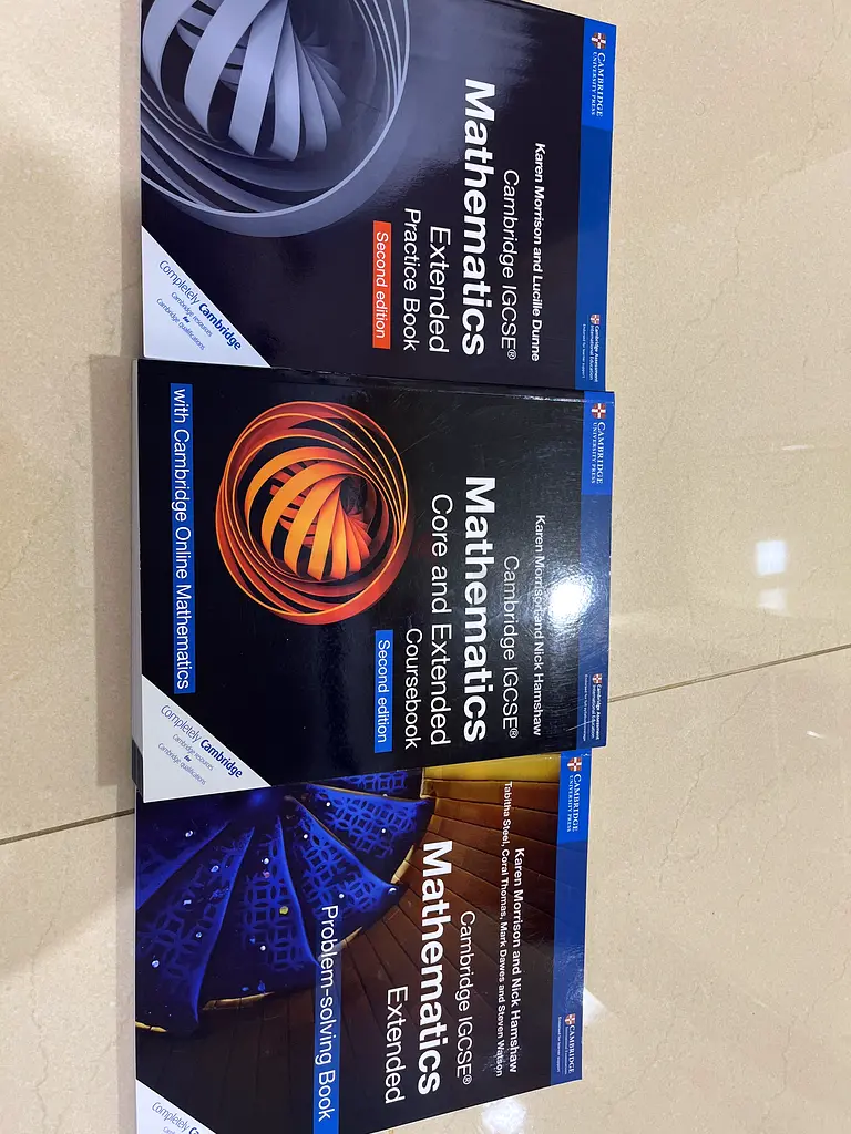 كتب رياضيات IGCSE