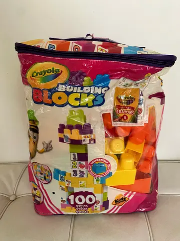 Crayola Building Blocks 100pce BRAND NEW