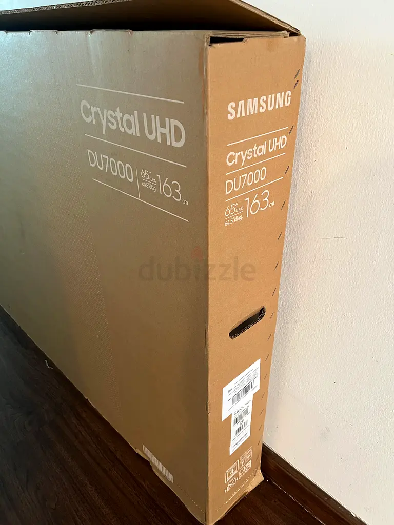 Brand New 65 Inch Samsung Crystal UHD TV - 4K Quality!