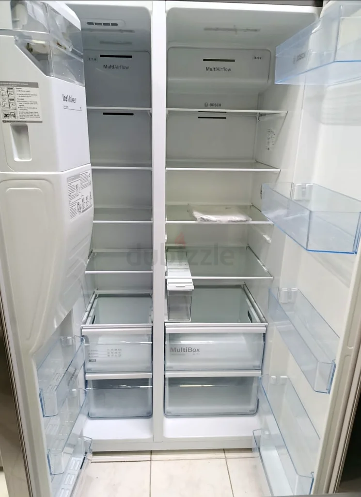 Bosch Series 8 New Model Side By Side Refrigerator Freezer With Water Dispenser63200166405122113