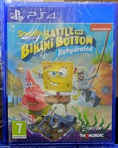PS4 SpongeBob SquarePants Battle for Bikini Bottom Game at Wholesale Price