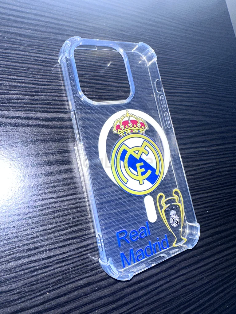 جراب رياضي ريال مدريد لهاتف آيفون 14 برو (بدون علبة)63213437805057111