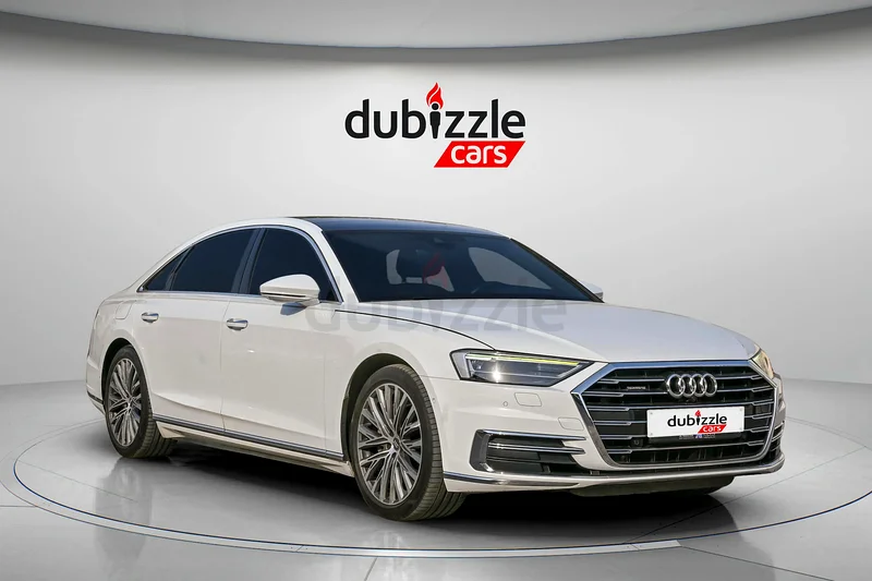 AED 2219/month | 2020 Audi A8 55 TFSI Quattro | GCC Specs | Ref#343908632253138525451122