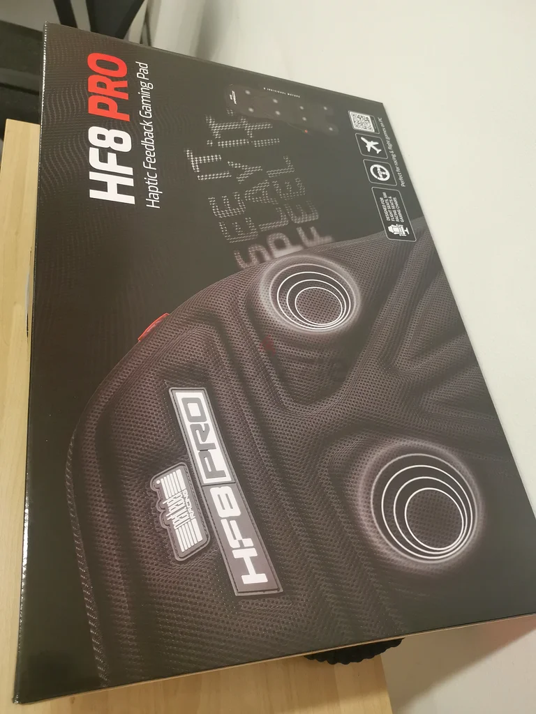 Enhance Your Gameplay with HF8 PRO Haptic Feedback Gaming Pad!63206883859458113