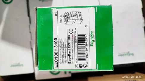 Schneider Electric Easy Pact Ezc 100 Circuit Breaker - Reliable Performance!