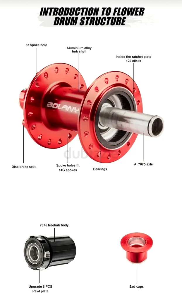 High-Performance Bicycle Hub with good sound63198629746947113