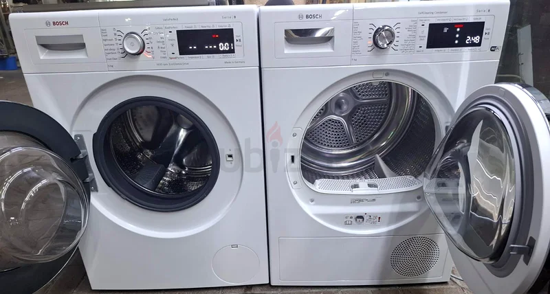 Bosch series 8 Latest model 9kg Washer  9kg dryer Set With Wi-Fi Control63197646886017112