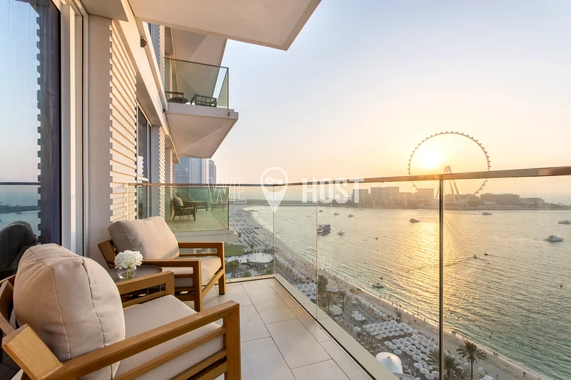 Seaside Apartment In The Sky | 3 Bedroom + Maid | Full Sea View63831046438530114