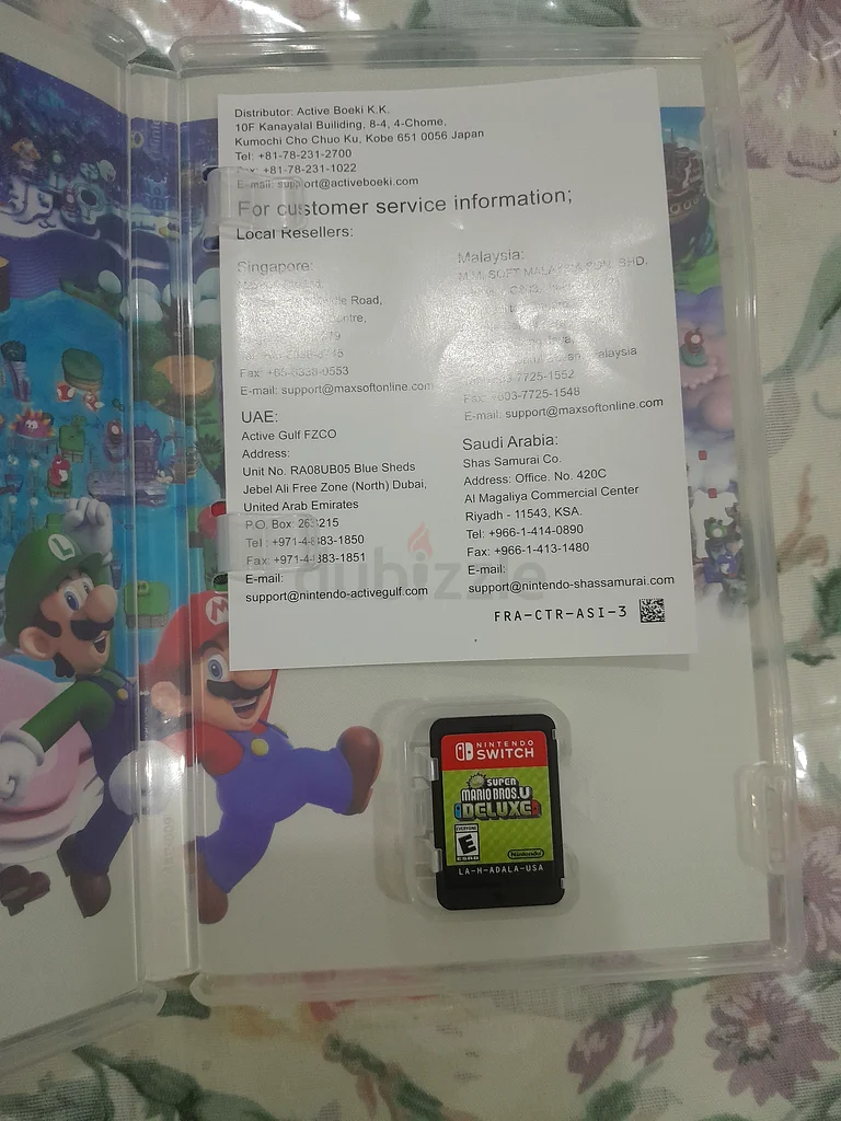Nintendo switch super Mario brow.u deluxe63203190071683111