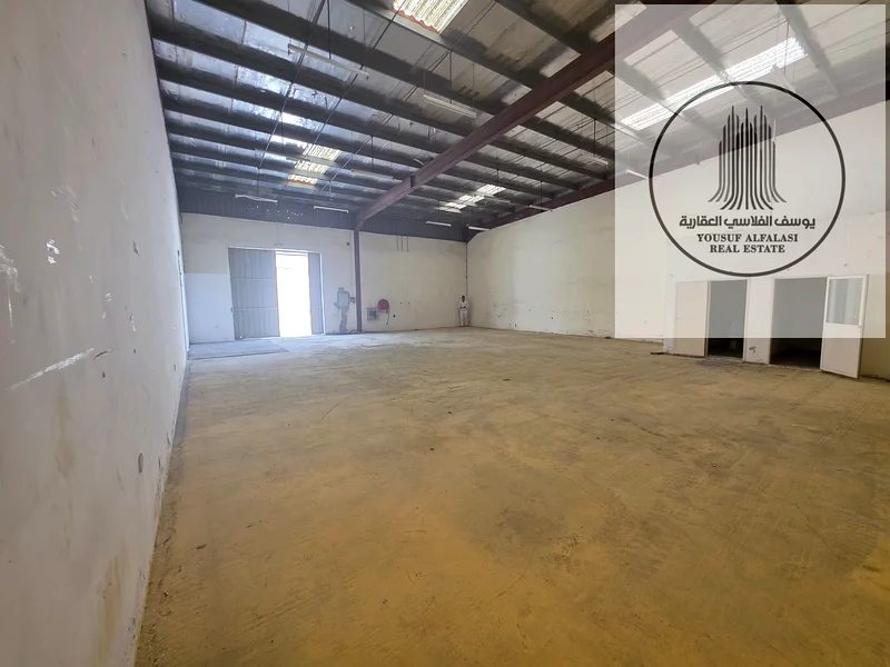 A unique opportunity for rent in Ajman - Al Jurf Industrial 2  A warehouse equipped with an office and bathroom - a strategic location suitable for632208115796491129