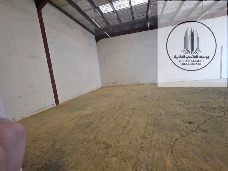 A unique opportunity for rent in Ajman - Al Jurf Industrial 2  A warehouse equipped with an office and bathroom - a strategic location suitable for63220811579649113