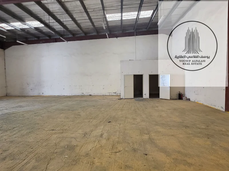 A unique opportunity for rent in Ajman - Al Jurf Industrial 2  A warehouse equipped with an office and bathroom - a strategic location suitable for63220811579649111