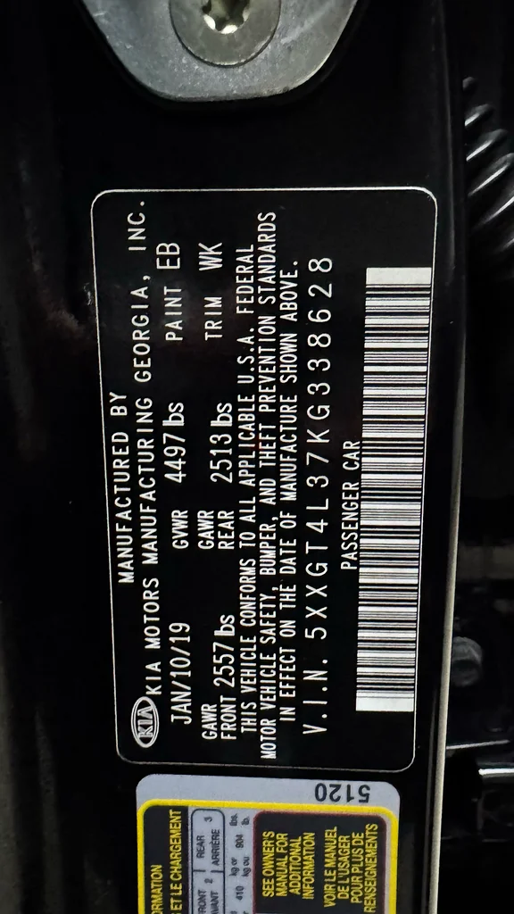 Kia Optima -2019 for Sales63398623632513114