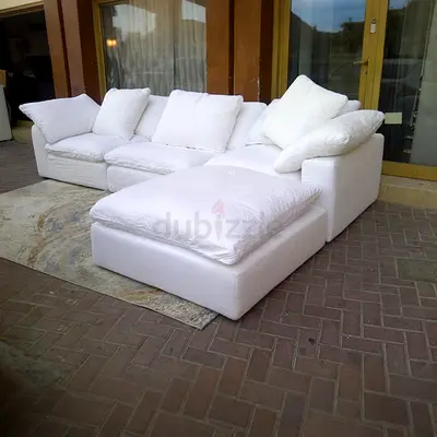 High quality marina Home Feather Filled Sectionals Sofa