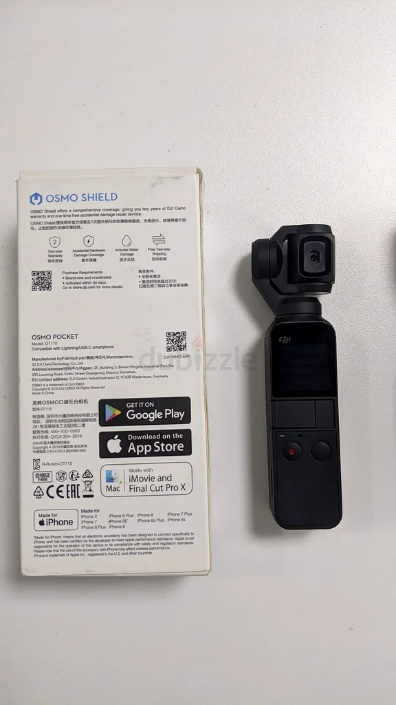 DJI Osmo Pocket Combo – 4K(60fps) Gimbal Camera + Accessories Kit + Box – Great Condition63203187708673113