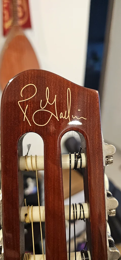 Godin Electric Classic Guitar. Multiac Nylon SA with case and new strings63208864386307113