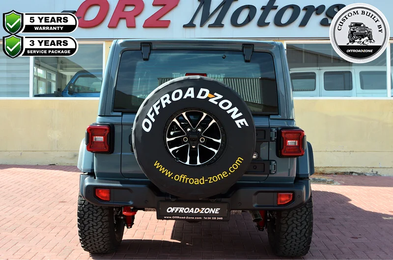 DEALER 5 YRS WTY  3 YRS SERVICE PACKAGE - 2025 JEEP WRANGLER 4DR RUBICON - ANVIL GREY63398602955395113