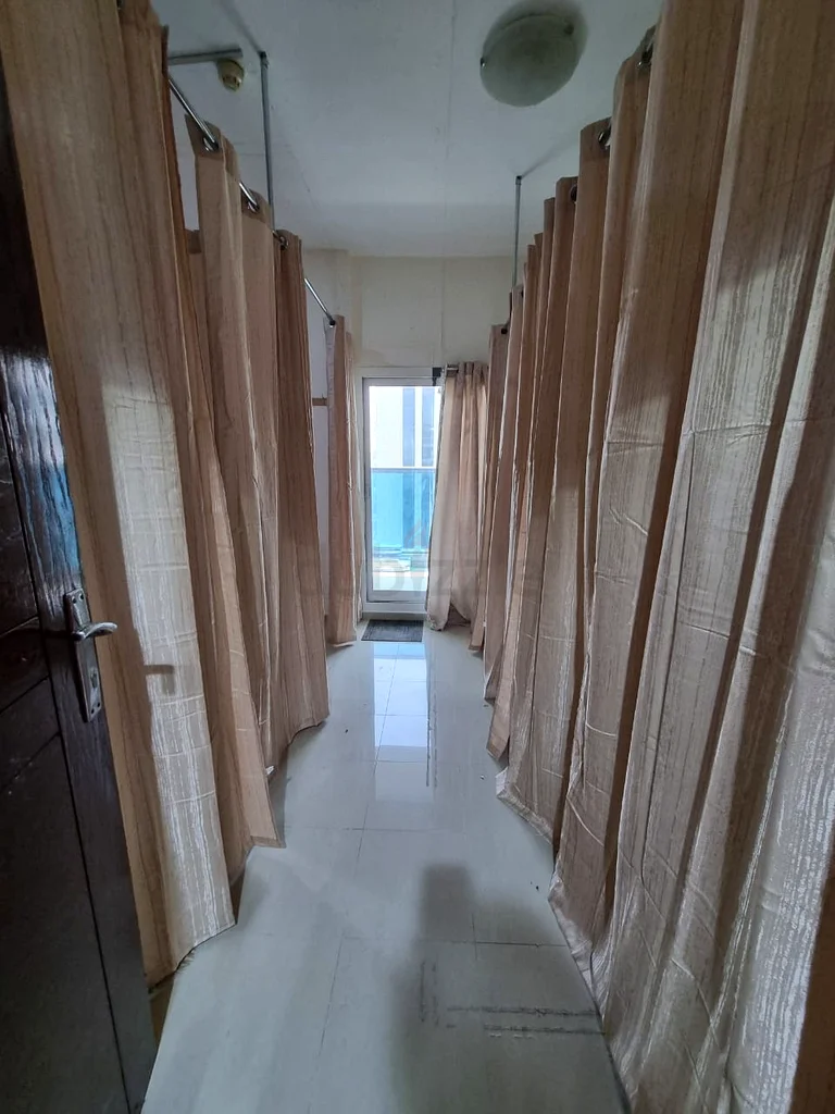 Female bed space balcony side in Barsha near metro63220800722690112