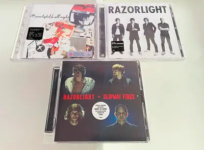 3 Razorlight Music CD’s