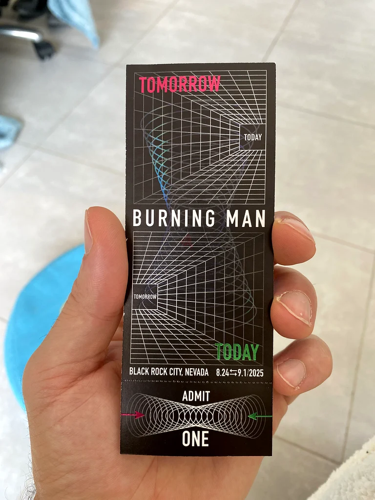 Burning Man ticket , Black Rock City USA63207408733570112