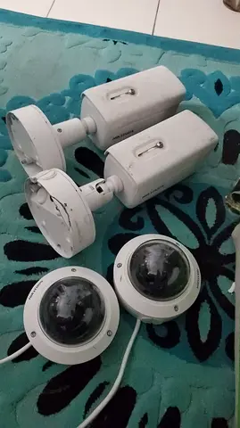 Set of 4 Outdoor Security Cameras - Protect Your Home! And office