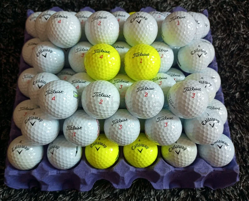 Titleist/Callaway Grade A Condition Golf Balls (Pack of 60)63197145758849111