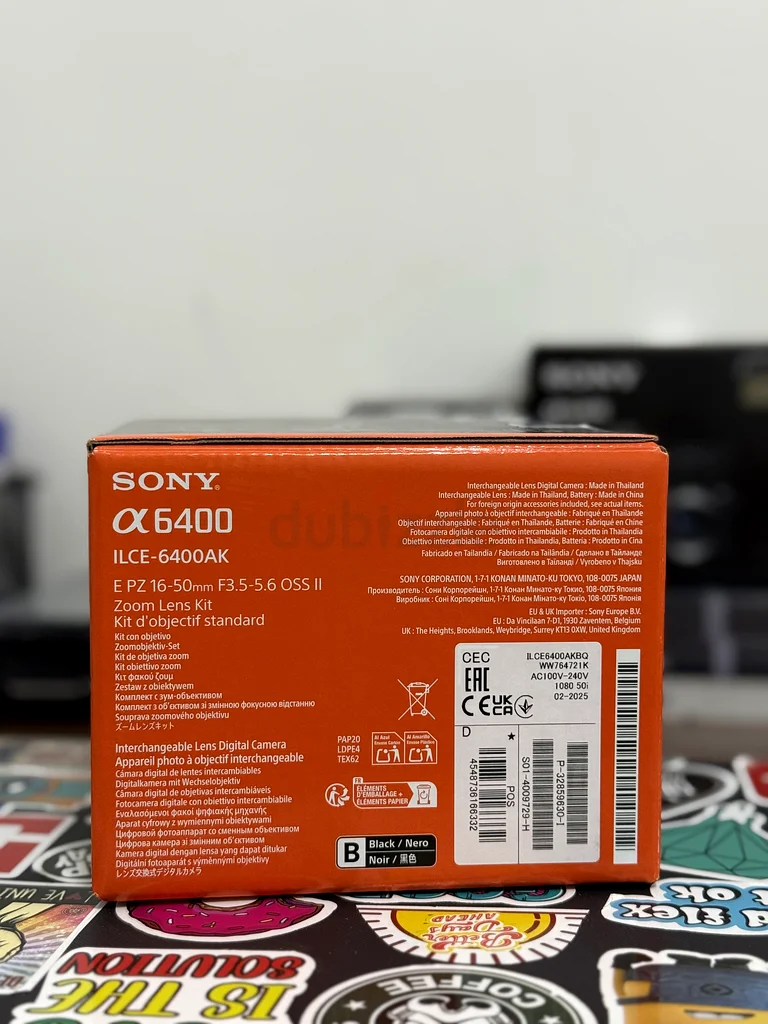 Sony Alpha A6400 16-50mm F3.5/5.6 OSS II LENS (Brand New)63200656747009112
