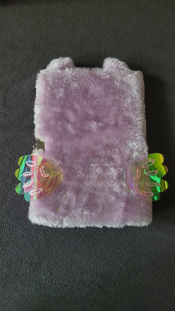 Cute Fluffy Lockable Journal Set - With Pencil, Eraser, Lock  Key!63208391794818114