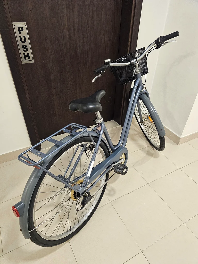 Decathlons City Bike Elops 120 Low Frame63197646927746113