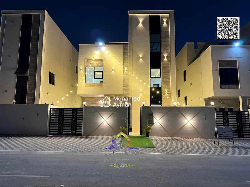 🏡 Luxury villa for sale in Al Helio 1 - Ajman 🏡 At a price including registration fees Freehold for all nationalities | Bank financing63892121504130111