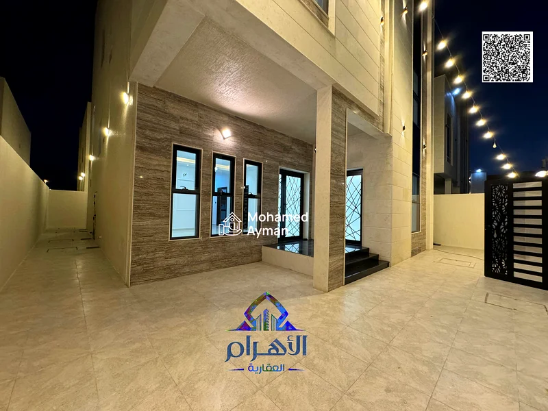 🏡 Luxury villa for sale in Al Helio 1 - Ajman 🏡 At a price including registration fees Freehold for all nationalities | Bank financing63892121504130114