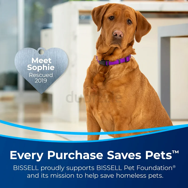 BISSELL Upright Vacuum, PowerForce Helix Turbo Pet, Pet Friendly, Bagless, Hard Floor and Carpet, Wi63197651212802112