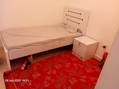 Small room with shared washroom available for one working female bachelor