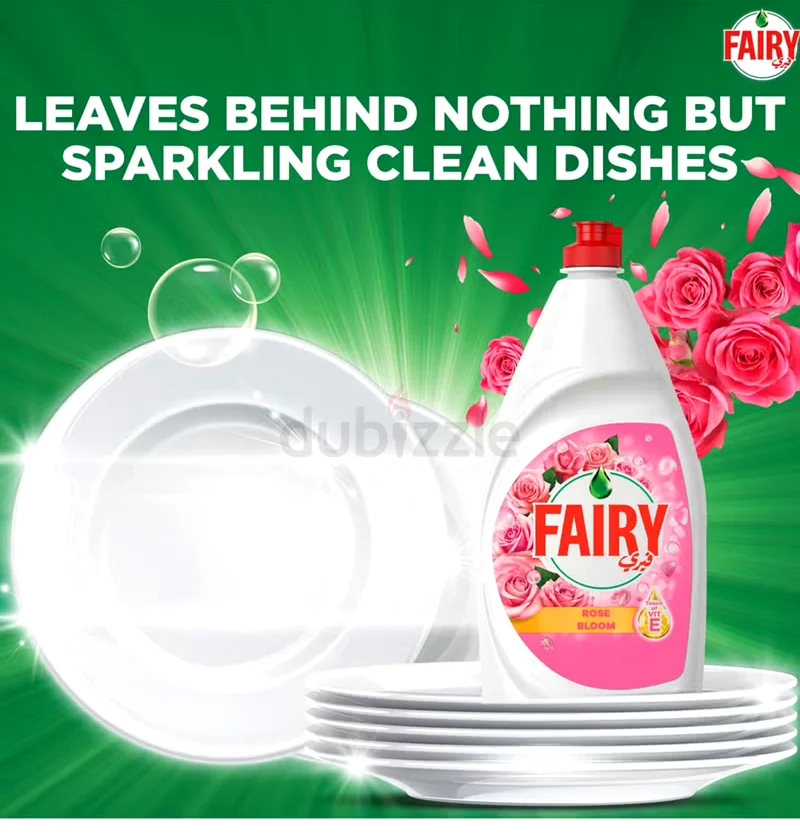 Fairy Dishwashing Liquid - Pack of 2, Rose Bloom 800ml63211431093379111