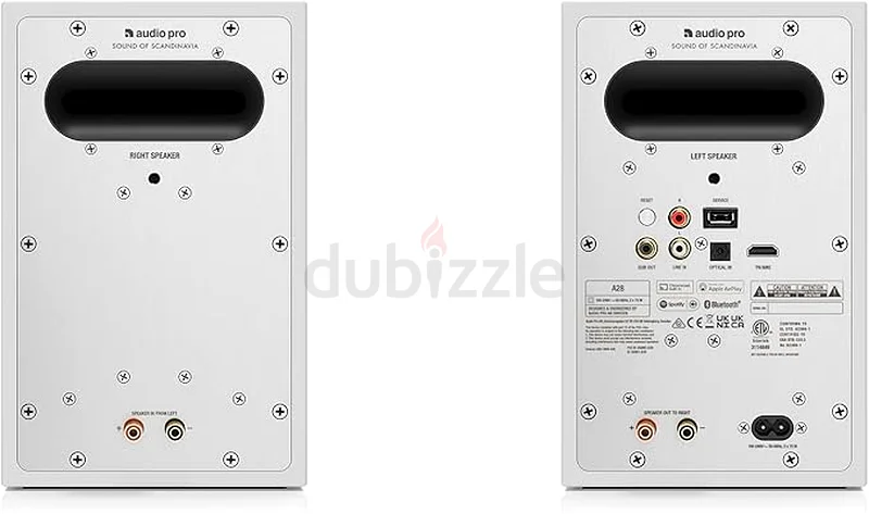 AUDIO PRO SPEAKER A28 - WHITE63195633860225111