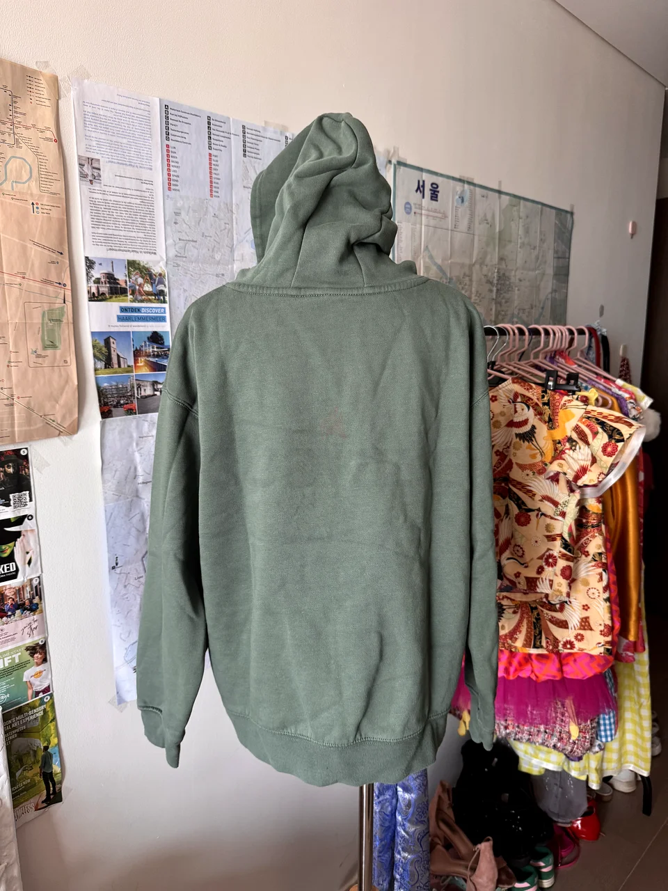 Cozy Green Hoodie Perfect for - 5f52d061fa4f46a9823e595eaf5ada51