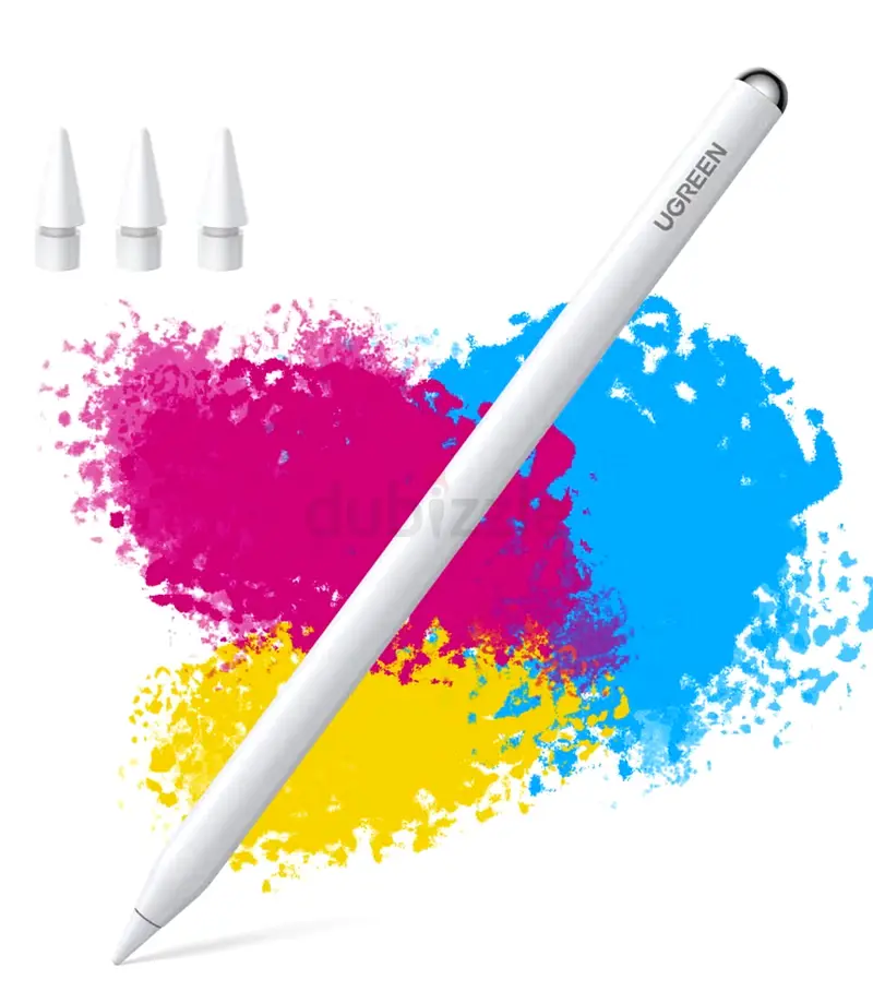 NEW UGREEN iPad Pencil Stylus Pen with Extra Tips - Perfect for Precision! W/Wireless Charging