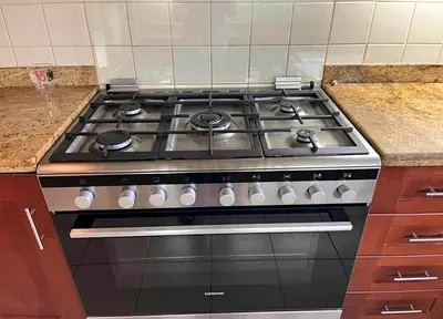 Siemens 5 Burner Gas Range 90cm