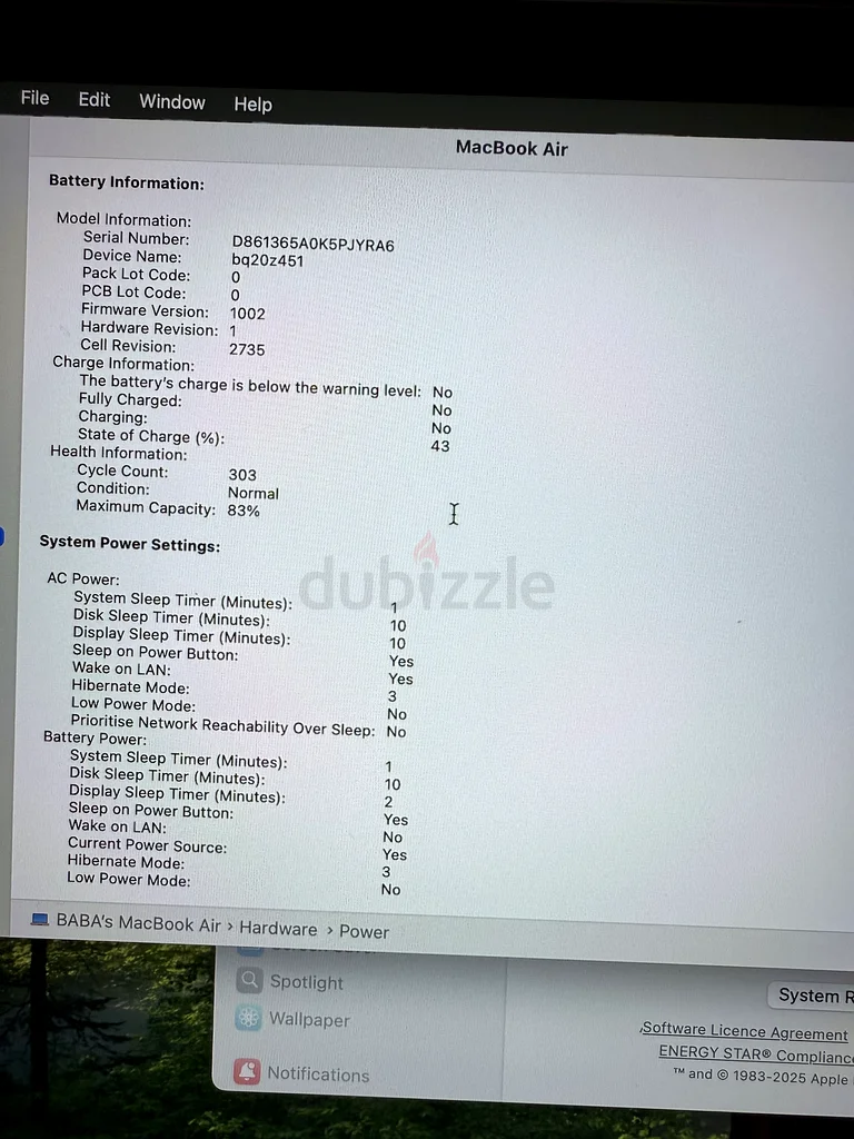 ماك بوك إير M1 - 256 جيجابايت - ذهبي63197143627138114