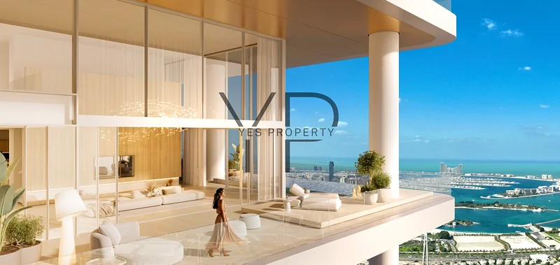 The Chedi Private Residences | 3 BR Sea & Marina View | 55/45 Payment Plan63924567118849112